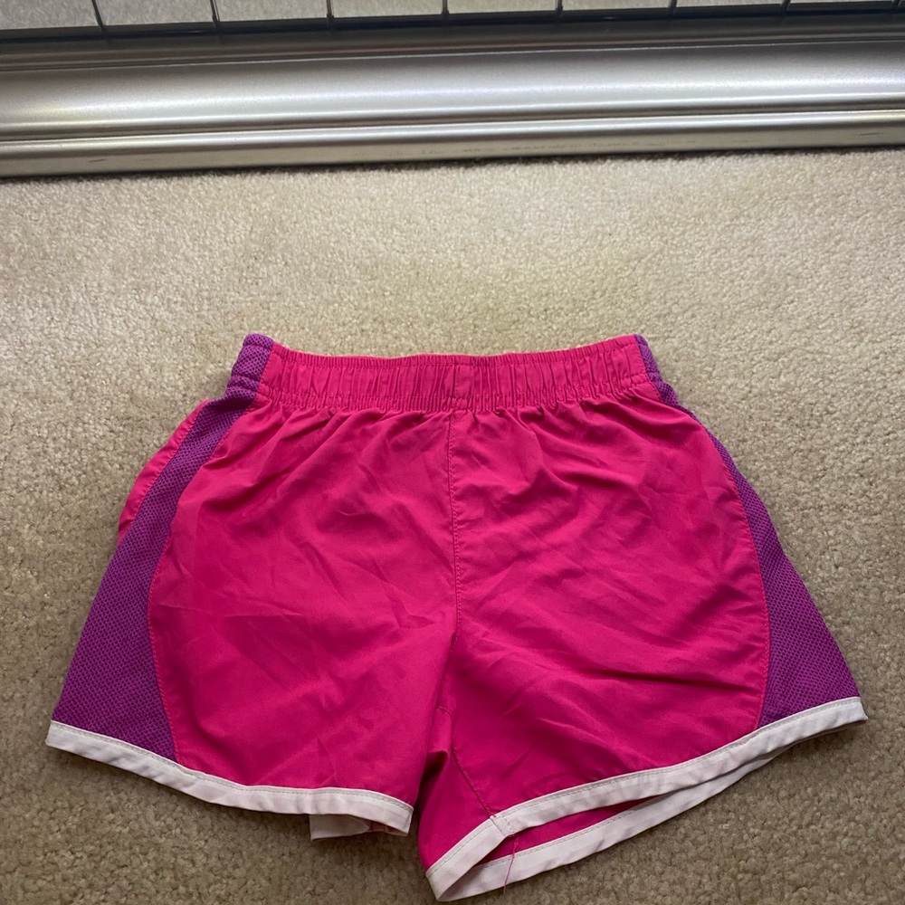 Children’s place, 5/6, pink and purple shorts